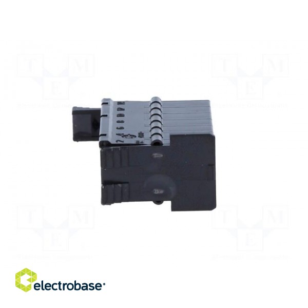 Connector: wire-wire | JPT | female | plug | for cable | PIN: 14 | black image 7