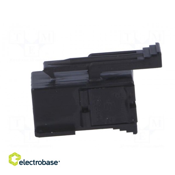 Connector: wire-wire | JPT | female | plug | for cable | PIN: 4 | black image 3