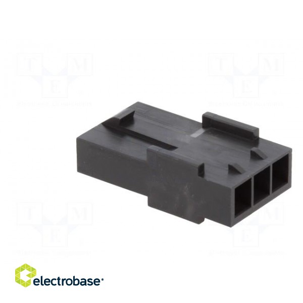 Connector: wire-wire | Mini-Fit Sigma | plug | male | PIN: 3 | 4.2mm фото 4