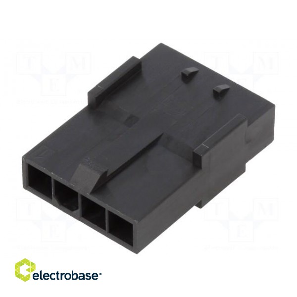 Connector: wire-wire | Mini-Fit Sigma | plug | male | PIN: 4 | 4.2mm image 1