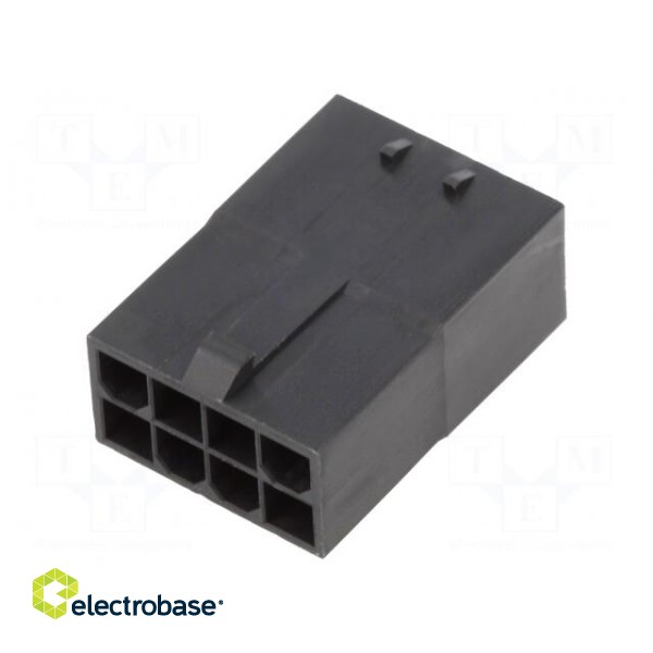 Connector: wire-wire | Mini-Fit Sigma | plug | male | PIN: 8 | 4.2mm фото 1
