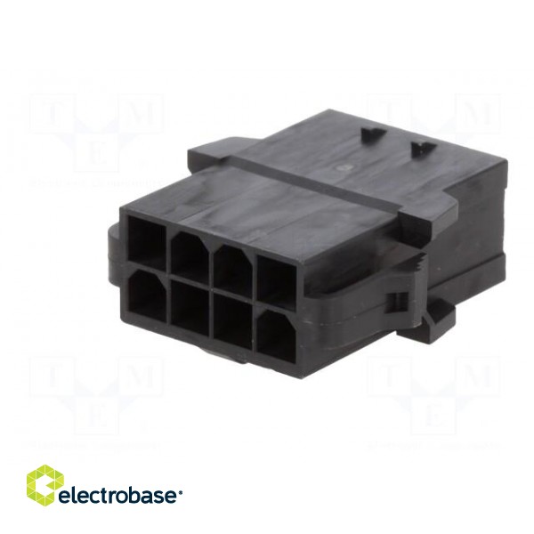 Connector: wire-wire | Mini-Fit Sigma | plug | male | PIN: 8 | 4.2mm image 2