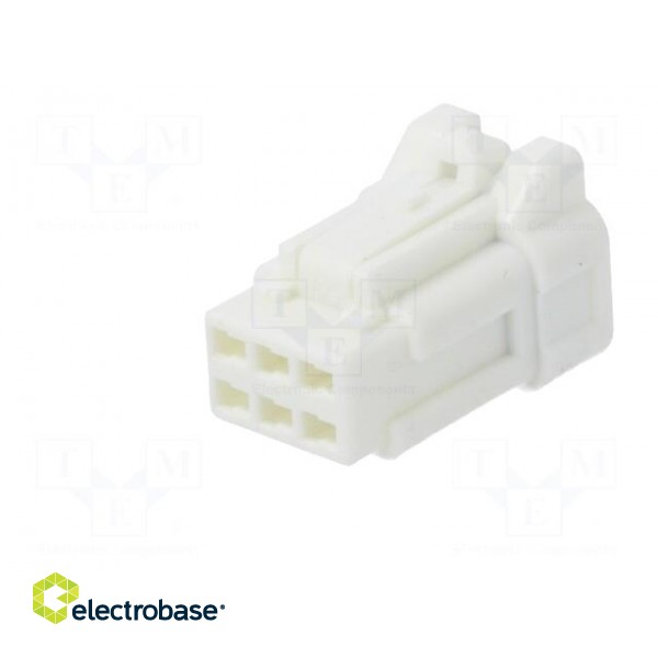 Connector: wire-wire/PCB | DF62W | plug | female | PIN: 6 | 2.2mm image 2