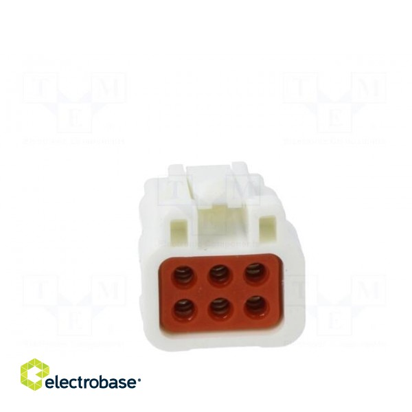 Connector: wire-wire/PCB | DF62W | plug | female | PIN: 6 | 2.2mm image 5
