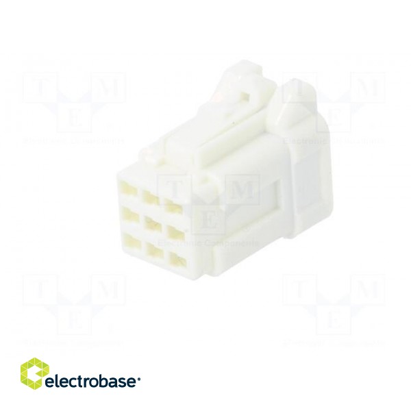 Connector: wire-wire/PCB | DF62W | plug | female | PIN: 9 | 2.2mm image 2