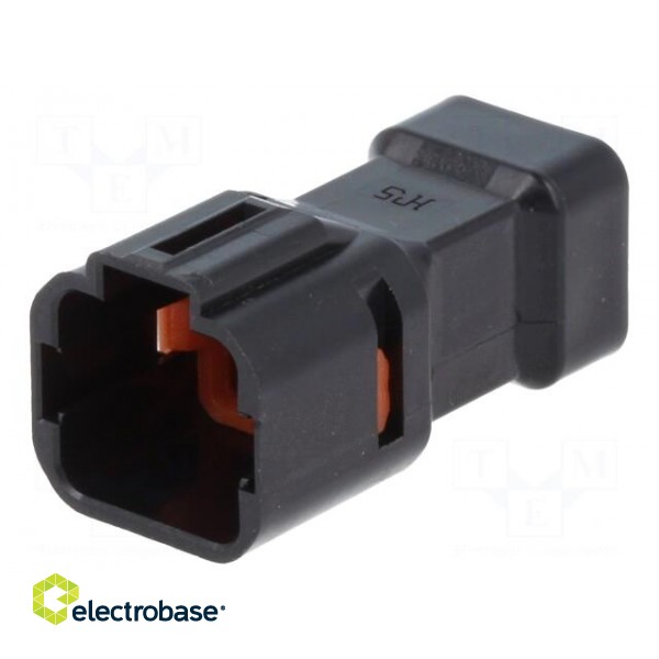 Connector: wire-wire/PCB | DF62W | plug | male | PIN: 9 | 2.2mm image 1