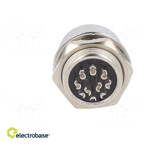 Connector: circular | HR10 | push-pull | socket | 2A | silver plated фото 5