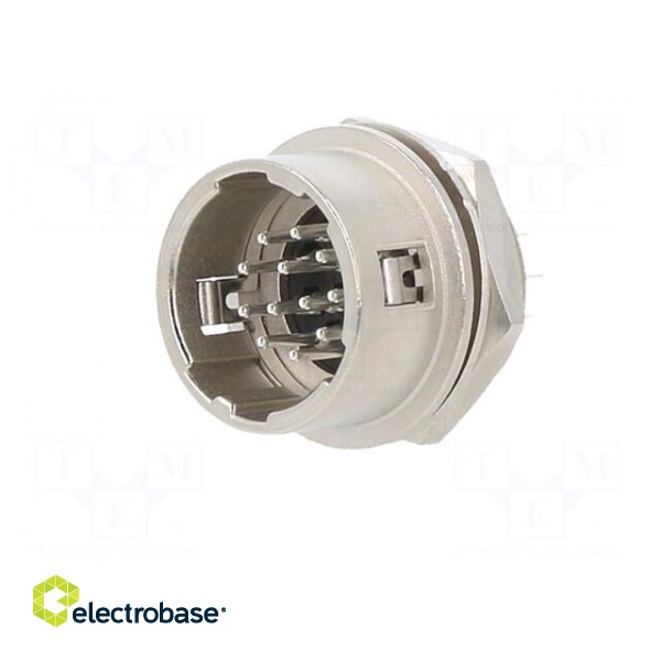 Connector: circular | HR10 | push-pull | socket | 2A | silver plated image 2