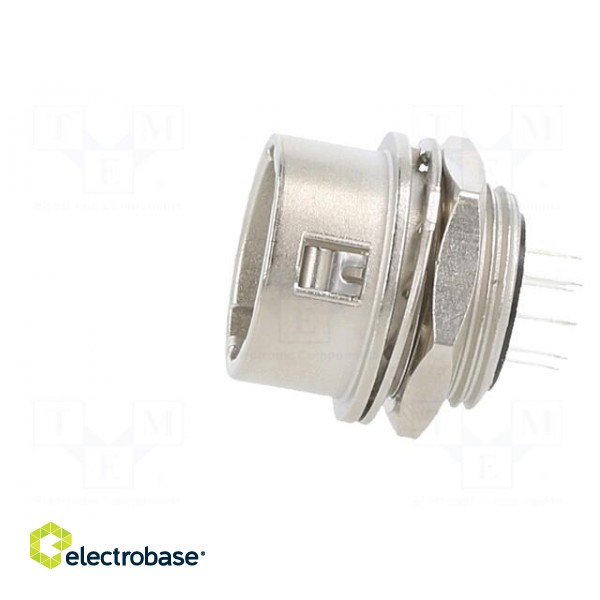 Connector: circular | HR10 | push-pull | socket | 2A | silver plated фото 3