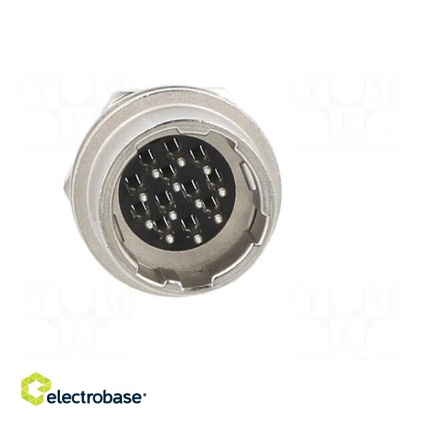 Connector: circular | HR10 | push-pull | socket | 2A | silver plated фото 9