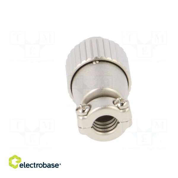 Connector: circular | JR | plug | male | straight | PIN: 3 | silver plated paveikslėlis 5