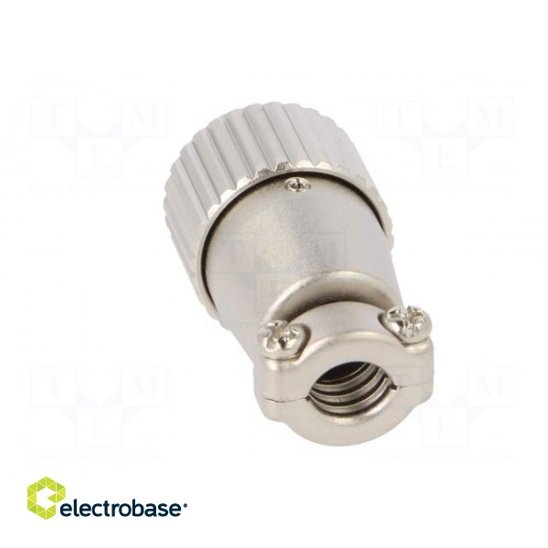 Connector: circular | JR | plug | male | straight | PIN: 5 | silver plated image 5