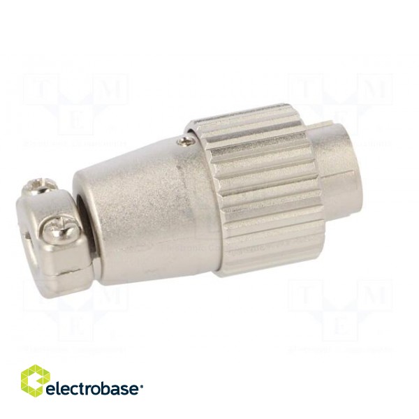 Connector: circular | JR | plug | male | straight | PIN: 5 | silver plated image 7