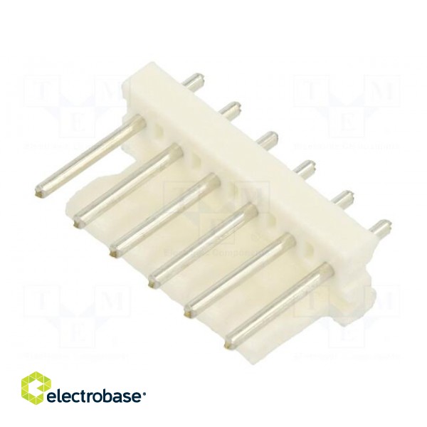 Socket | wire-board | male | MTA-156 | 3.96mm | PIN: 6 | round contacts