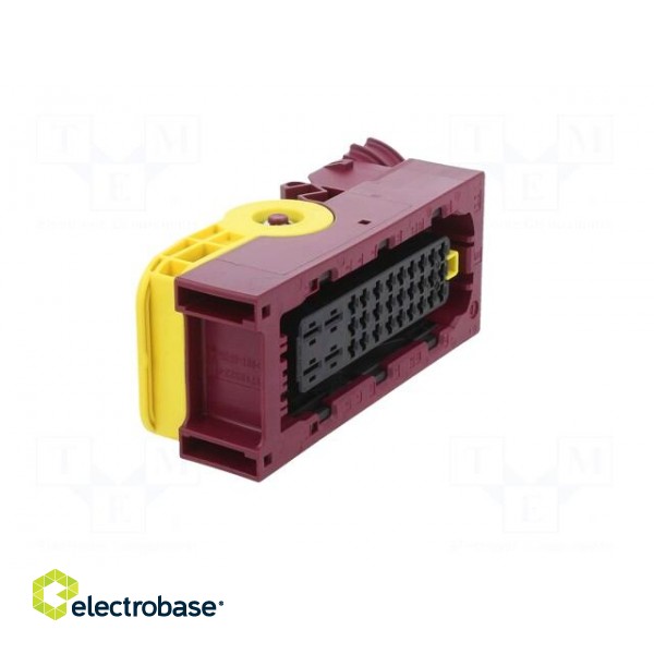 Connector: automotive | LEAVYSEAL | female | plug | for cable | claret фото 8