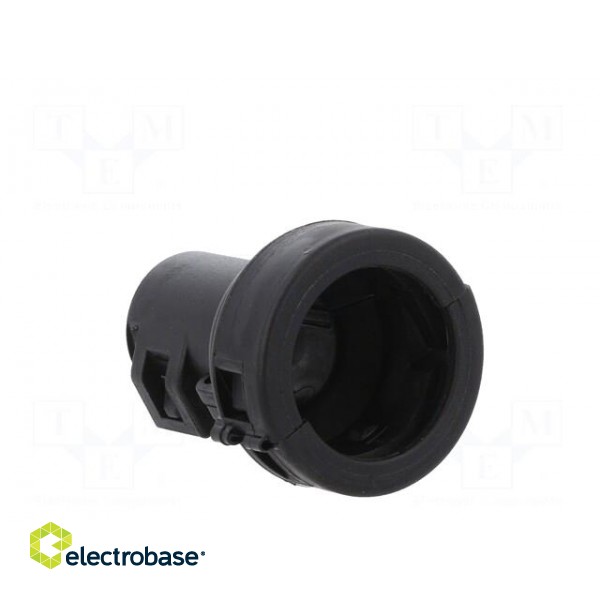 Accessories: cable hood and fastener | 9.6mm | straight image 9