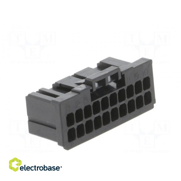 Connector: wire-board | plug | Dynamic D-1200D | female | PIN: 20 | 5A image 4