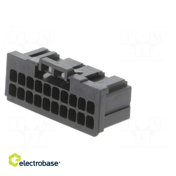 Connector: wire-board | plug | Dynamic D-1200D | female | PIN: 20 | 5A image 6