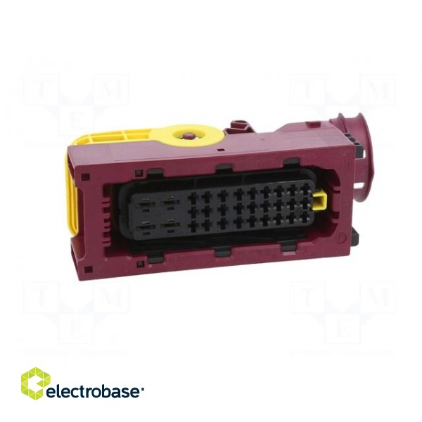 Connector: automotive | LEAVYSEAL | female | plug | for cable | claret фото 9