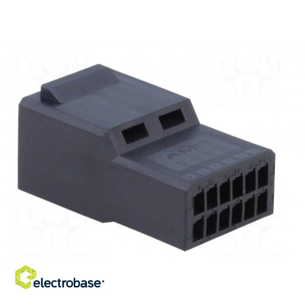 Connector: wire-board | plug | Dynamic D-2100 | male | PIN: 12 | 5A | 250V фото 4