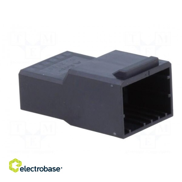 Connector: wire-board | plug | Dynamic D-2100 | male | PIN: 12 | 5A | 250V paveikslėlis 8