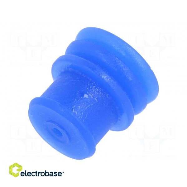 Accessories: gasket for wire | MCP 6.3/4.8K,SPT | blue | Øout: 8.2mm
