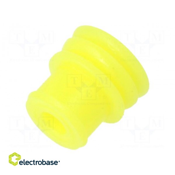 Accessories: gasket for wire | MCP 6.3/4.8K,SPT | yellow