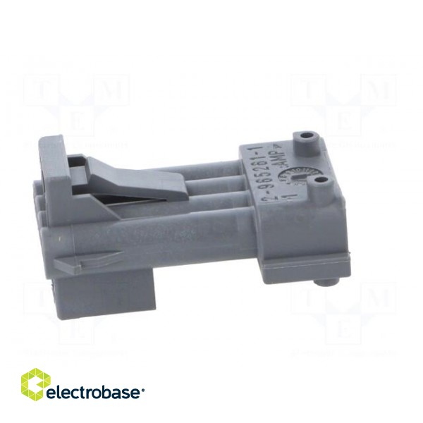 Connector: automotive | JPT | male | plug | for cable | PIN: 4 | grey image 7
