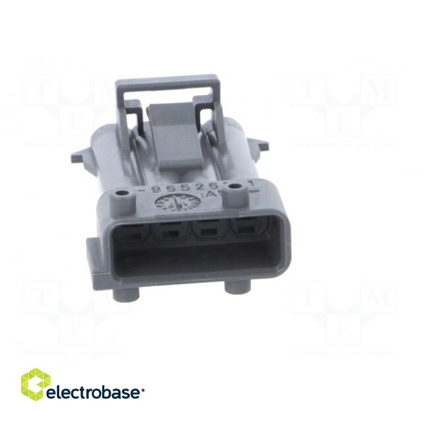Connector: automotive | JPT | male | plug | for cable | PIN: 4 | grey image 9