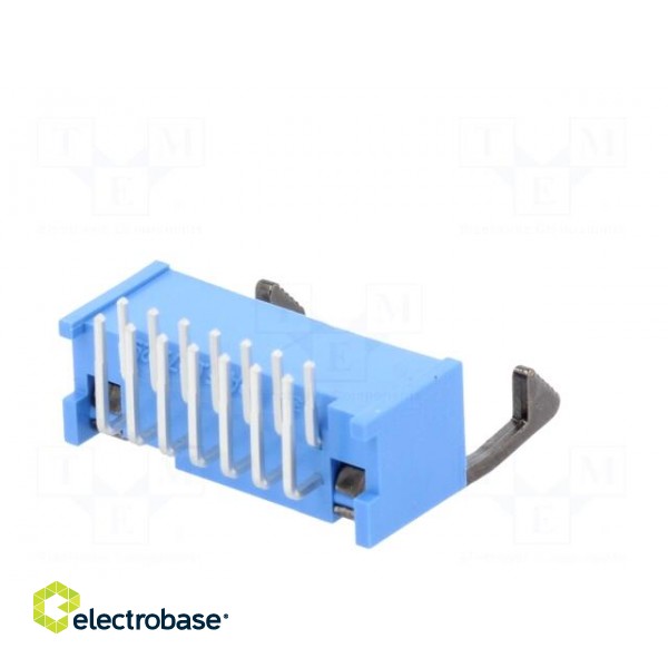 Connector: IDC | socket | male | PIN: 14 | angled 90° | snapped-in | THT image 6