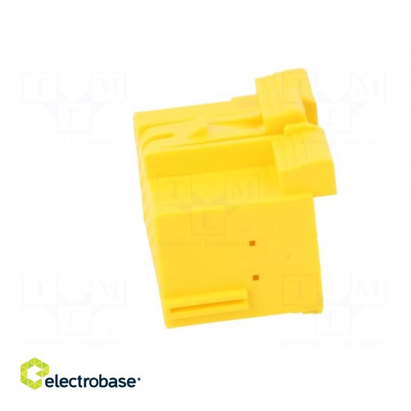Connector: automotive | JPT | female | plug | for cable | PIN: 21 | yellow image 3