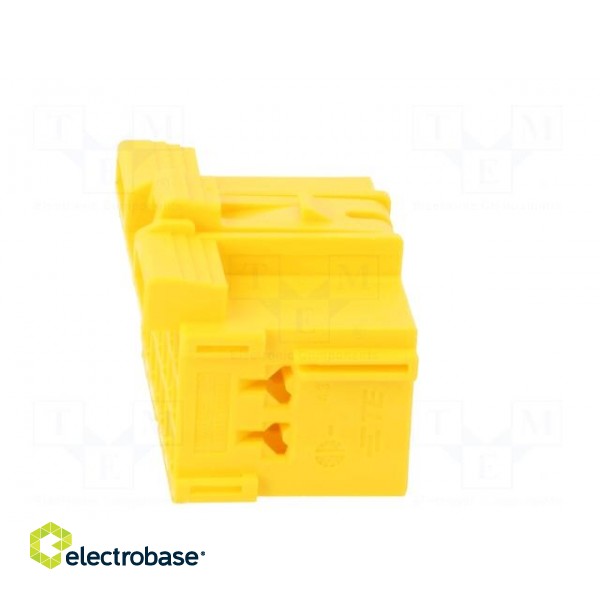 Connector: automotive | JPT | female | plug | for cable | PIN: 21 | yellow image 7