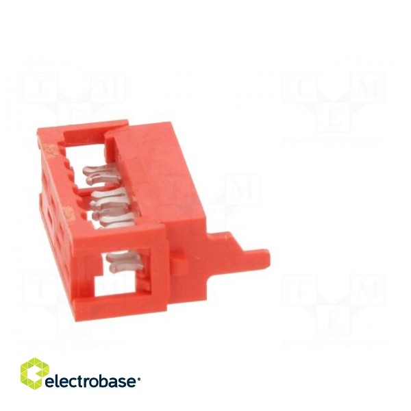 Micro-MaTch | plug | male | PIN: 6 | IDC | for ribbon cable | Layout: 2x3 image 7