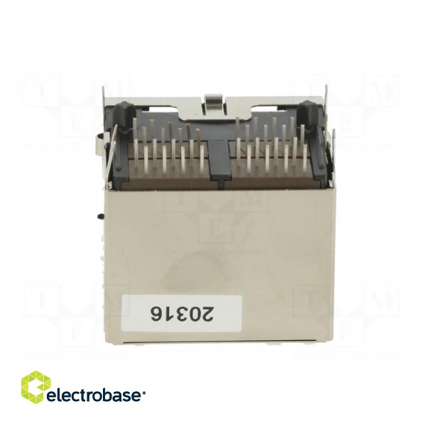 connector STK MJ ASSY,8POS,2X2,SHLD,CAT5 image 5