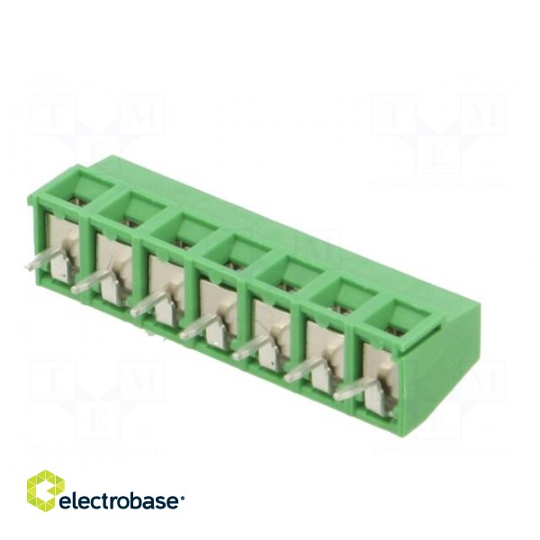 PCB terminal block | angled 90° | 5mm | ways: 7 | on PCBs | 0.03÷1.5mm2 image 6