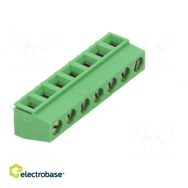 PCB terminal block | angled 90° | 5mm | ways: 7 | on PCBs | 0.03÷1.5mm2 image 8