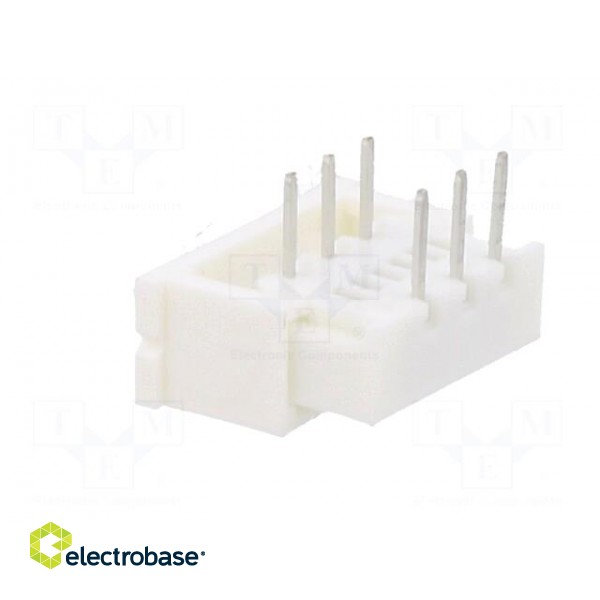 Connector: FFC/FPC | angled 90° | PIN: 6 | top contacts,ZIF | THT | 200V фото 4