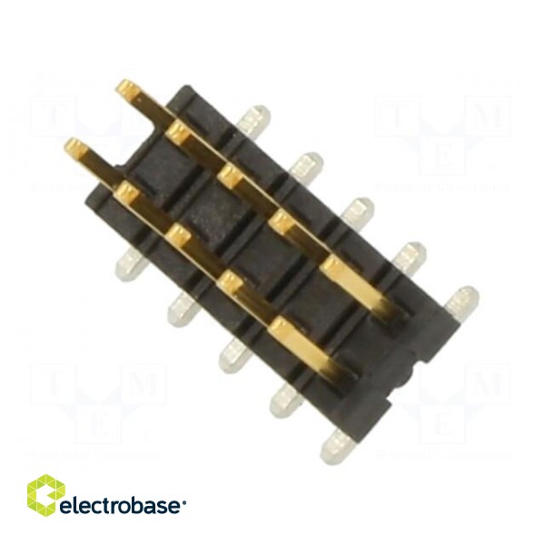 Socket | PCB-cable/PCB | Milli-Grid | 2mm | on PCBs