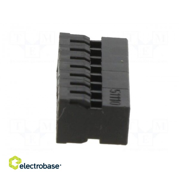 Plug | wire-wire/PCB | female | Milli-Grid | 2mm | PIN: 16 | w/o contacts image 7