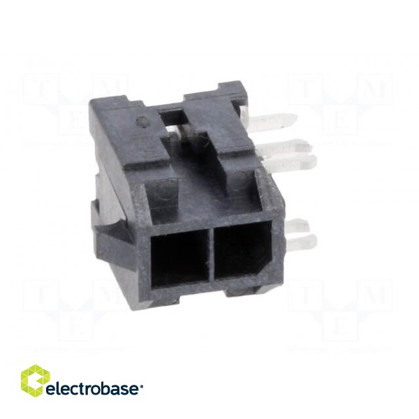 Connector: wire-board | socket | male | Micro-Fit 3.0 | 3mm | PIN: 2 paveikslėlis 9