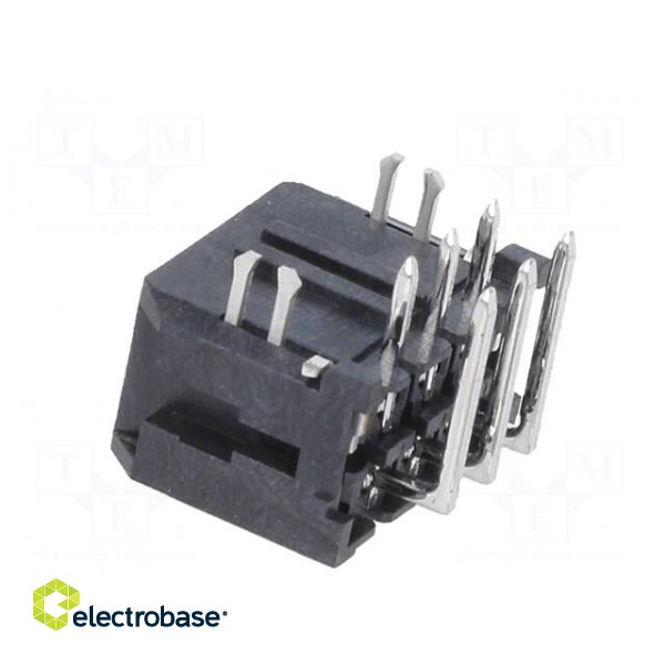 Socket | wire-board | male | Micro-Fit 3.0 | 3mm | PIN: 6 | Layout: 2x3 image 4