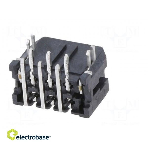 Socket | wire-board | male | Micro-Fit 3.0 | 3mm | PIN: 6 | Layout: 2x3 image 6