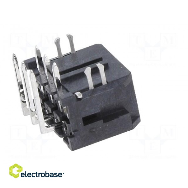 Socket | wire-board | male | Micro-Fit 3.0 | 3mm | PIN: 6 | Layout: 2x3 image 7