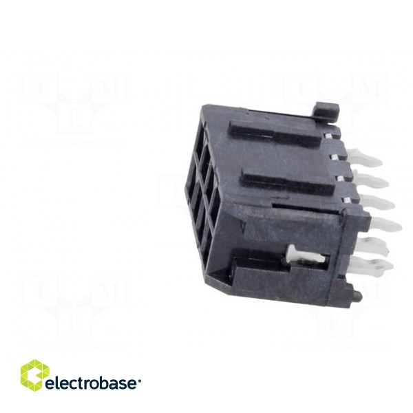 Socket | wire-board | male | Micro-Fit 3.0 | 3mm | PIN: 8 | Layout: 2x4 image 3