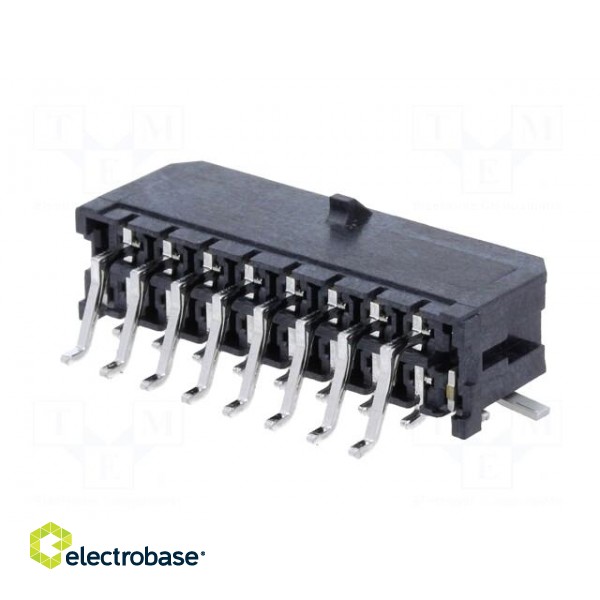 Socket | wire-board | male | Micro-Fit 3.0 | 3mm | PIN: 16 | Layout: 2x8 image 6