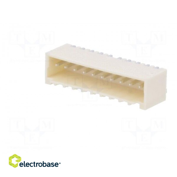 Socket | wire-board | male | Pico-SPOX | 1.5mm | PIN: 10 | SMT | on PCBs paveikslėlis 2