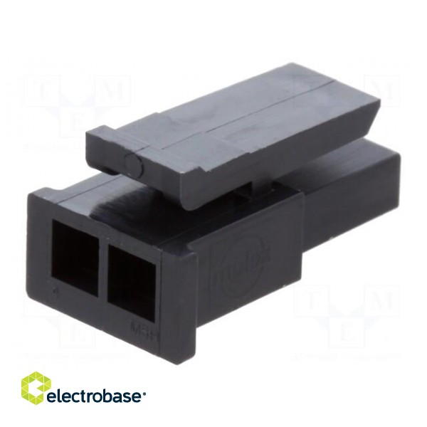Connector: wire-board | Micro-Fit 3.0 | PIN: 2 | Type: w/o contacts paveikslėlis 2