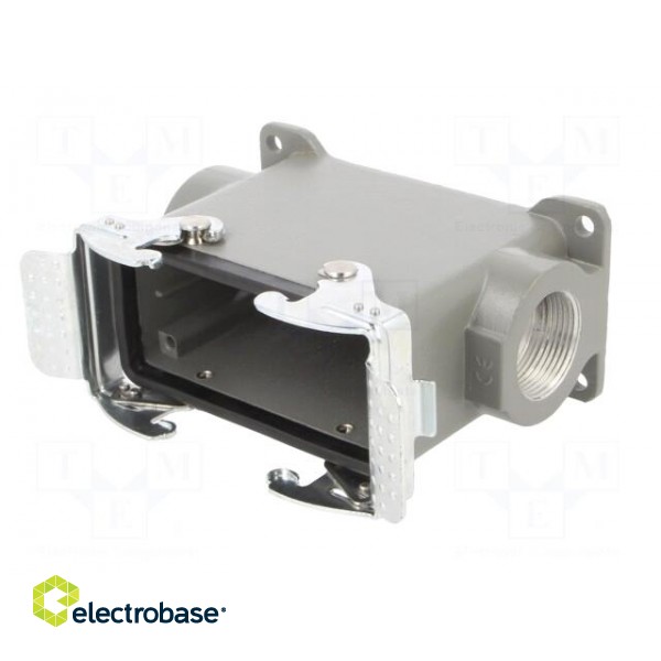 Enclosure: for HDC connectors | size 16B | with double latch | high image 2