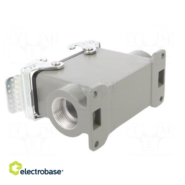 Enclosure: for HDC connectors | size 16B | with double latch | high image 4