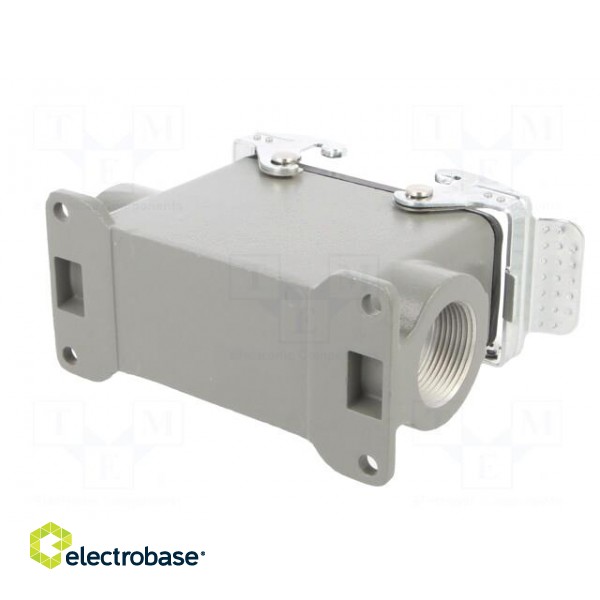 Enclosure: for HDC connectors | size 16B | with double latch | high image 6